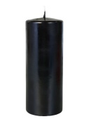 Свеча пеньковая 80*200 мм., чёрная