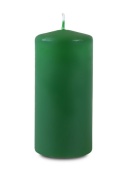 Свеча пеньковая 60*125 мм., темно-зеленая