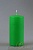 Свеча пеньковая 60*125 мм., зеленая
