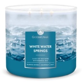 GOOSE CREEK "WHITE WATER SPRINGS" свеча ароматическая в подсвечнике с 3 фитилями