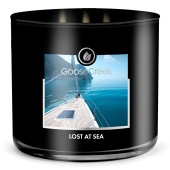 GOOSE CREEK "LOST AT SEA" свеча ароматическая в подсвечнике с 3 фитилями