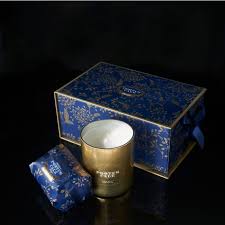 PORTUS CALE Подарочный набор "FESTIVE BLUE" "Праздничный синий" свеча и мыло
