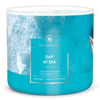 GOOSE CREEK "DAY AT SEA" свеча ароматическая в подсвечнике с 3 фитилями